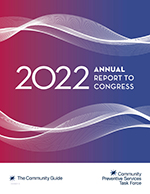 Cover of the 2022 CPSTF Annual Report to Congress