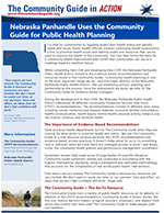 First page of the Nebraska Panhandle Community Health Improvement Plan In Action story