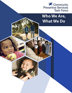 Cover of the printable Who We Are, What We Do document.